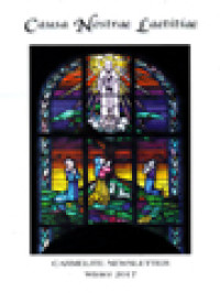 Image of Causa Nostrae Laetitiae: Carmelite Newsletter, Winter 2017