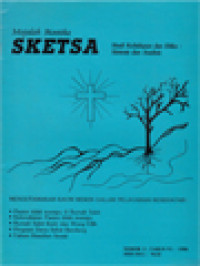 Image of SKETSA (Studi Kehidupan Dan Etika: Sintesa Dan Analisa): Mengutamakan Kaum Miskin Dalam Pelayanan Kesehatan, Pelayanan Pasien Tidak Mampu Di Rumah Sakit, Kekerabatan Bagi Pasien Tak Mampu, Rumah Sakit Bukit Melayani Wong Cilik, Program Dana Sehat Bandung, Kesehatan Dan Asuhan Kesehatan Bagi Si Miskin: Faham Keadilan Sosial