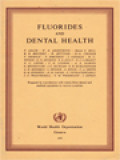 Fluorides And Dental Health