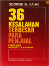 Image of 36 Kesalahan Terbesar Para Penjual Dan Cara Membetulkannya