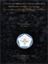 Image of Upaya Menumbuhkembangkan Perilaku Seksual Kaum Muda Katolik Menurut Moral Katolik, Studi Analisa Dan Pandangan Moral Atas Perilaku Seksual Di Luar Nikah Dari 163 Orang Muda Katolik Di Kota Malang