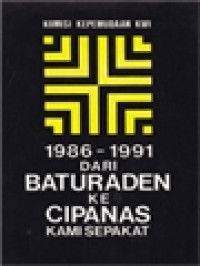 Komisi Kepemudaan KWI 1986-1991 Dari Baturaden Ke Cipanas Kami Sepakat