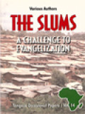 The Slums: A Challenge To Evangelization / Francesco Pierli, Yago Abeledo (Edited)