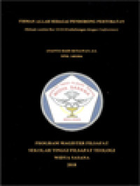 Firman Allah Sebagai Pendorong Pertobatan (Sebuah Analisis Rm 13:13-14 Sehubungan Dengan Confessiones)