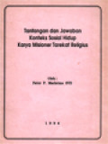 Tantangan Dan Jawaban Konteks Sosial Hidup Karya Misioner Tarekat Religius