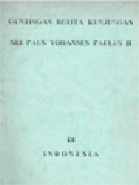 Image of Guntingan Berita Kunjungan Sri Paus Yohannes Paulus II Di Indonesia