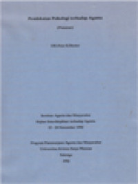 Pendekatan Psikologi Terhadap Agama - Seminar Agama Dan Masyarakat Kajian Interdisipliner Terhadap Agama 25-29 November 1992