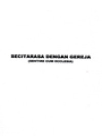 Image of Secitarasa Dengan Gereja (Sentire Cum Ecclesia)