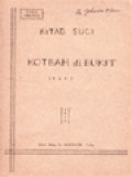 Kitab Suci Kotbah Di Bukit (KDB)