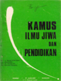 Kamus Ilmu Jiwa Dan Pendidikan