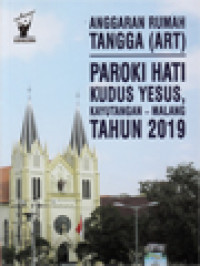 Anggaran Rumah Tangga (ART) Paroki Hati Kudus Yesus, Kayutangan - Malang Tahun 2019