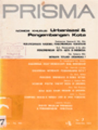 Image of Prisma: Nomor Khusus Urbanisasi & Pengembangan Kota