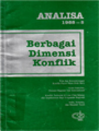 Analisa: Berbagai Dimensi Konflik