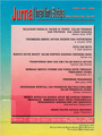 Jurnal Iman Ilmu Budaya: Relevansi Ensiklik Pacem In Terris Dalam Promosi dan Proteksi Hak Asasi Manusia, Terombang-Ambing Antara Modern dan Postmodern, Kota dan Mata, Budaya Dayak Bakati' Dalam Konteks Gagasan Indonesia Baru, Transformasi Iman dan Ilmu Dalam Budaya Betawi, Berbagai Bentuk Ateisme dan Fungsi Kritis Terhadap Pemahaman Agama, Pendidikan Keagamaan, Kecerdasan Spiritual dan Pendidikan Multikulturalisme Dalam Pendidikan Agama, Menata Moralitas Bangsa Untuk Melahirkan Pemimpin Nasionalis: Membangun Masa Depan Keindonesiaan Berdasarkan Nasionalisme dan Demokrasi, Sosok Politis Katolik Indonesia