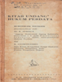 Kitab Undang-Undang Hukum Perdata