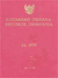 Image of Lembaran Negara Republik Indonesia Tahun 1975, No. 1-43