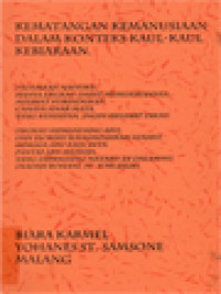 Kematangan Kemanusiaan Dalam Konteks Kaul-Kaul Kebiaraan