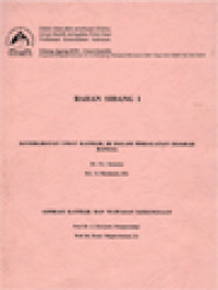 Image of Bahan Sidang I: Keterlibatan Umat Katolik Di Dalam Perjalanan Sejarah Bangsa; Aspirasi Katolik Dan Wawasan Kebangsaan