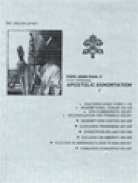 Post-Synodal Apostolic Exhortation I: Pastores Dabo Vobis, Redemptionis Donum, Vita Consecrata, Reconsiliation And Penance, Redemptoris Custos, Catechesi Tradendae, Christifideles Laici, Ecclesia On America, Ecclesia In Amerikaecclesia In Asia, Familiaris Consortio