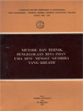 Metode Dan Tehnik Pengelolaan Bina Iman Usia Dini / Minggu Gembira Yang Kreatif: Kumpulan Materi Penataran & Penyegaran Para Penggerak / Pembina Minggu Gembira Keuskupan Malang Tahun 1990 - 1991