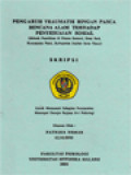 Pengaruh Traumatik Ringan Pasca Bencana Alam Terhadap Penyesuaian Sosial (Sebuah Penelitian Di Dusun Sentool, Desa Suci, Kecamatan Panti, Kabupaten Jember Jawa Timur)