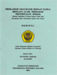 Image of Pengaruh Traumatik Ringan Pasca Bencana Alam Terhadap Penyesuaian Sosial (Sebuah Penelitian Di Dusun Sentool, Desa Suci, Kecamatan Panti, Kabupaten Jember Jawa Timur)