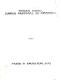 Image of Situasi Sosial Karya Pastoral Di Indonesia