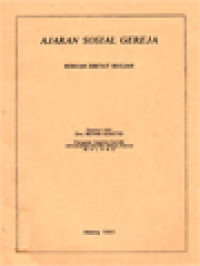 Ajaran Sosial Gereja: Sebuah Diktat Kuliah