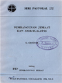 Image of Pembangunan Jemaat Dan Spiritualitas - Pembangunan Jemaat