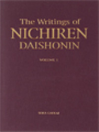 The Writings Of Nichiren Daishonin I