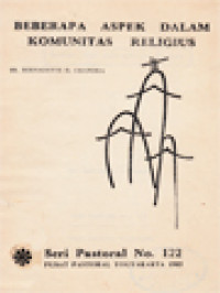 Image of Beberapa Aspek Dalam Komunitas Religius