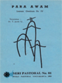 Image of Para Awam: Lumen Gentium Fs. IV