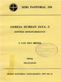 Image of Gereja Di Irian Jaya I: Konteks Kemasyarakatan - Pelayanan