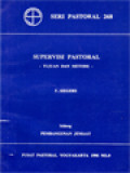 Supervisi Pastoral: Tujuan Dan Metode - Pembangunan Jemaat