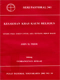 Kesaksian Khas Kaum Religius: Sinode Para Uskup Untuk Asia Tentang Hidup Bakti