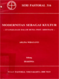 Image of Modernitas Sebagai Kultur: Evangelisasi Dalam Dunia Post Kristiani - Diakonia