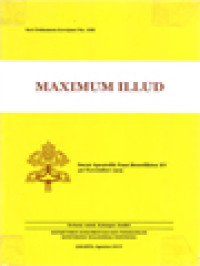 Image of Maximum Illud: Surat Apostolik Paus Benediktus XV 30 November 1919