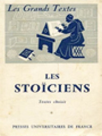Image of Les Stoïciens