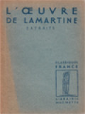 L'oeuvre De Lamartine: Extraits