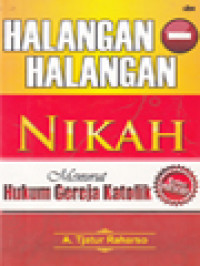 Image of Halangan-Halangan Nikah Menurut Hukum Gereja Katolik