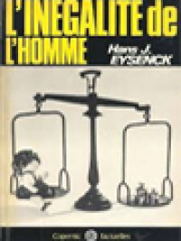 Image of L'Inégalité De L'homme