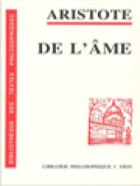 Image of De L'âme