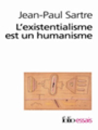 L'existentialisme Est Un Humanisme