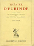 Théatre D'Euripide I