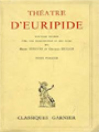 Théatre D'Euripide I