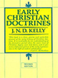 Early Christian Doctrines