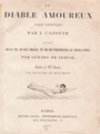 Image of Le Diable Amoureux (Roman Fantastique)