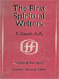Image of The First Spiritual Writers