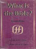 What Is The Bible?