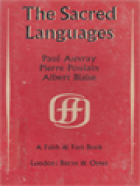 Image of The Sacred Languages